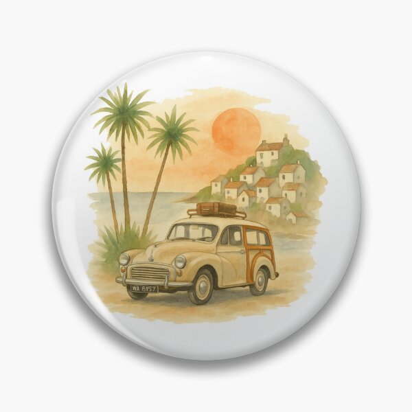 Item preview, Moggy in a Cornish seaside village.  designed and sold by PrestonSquires.