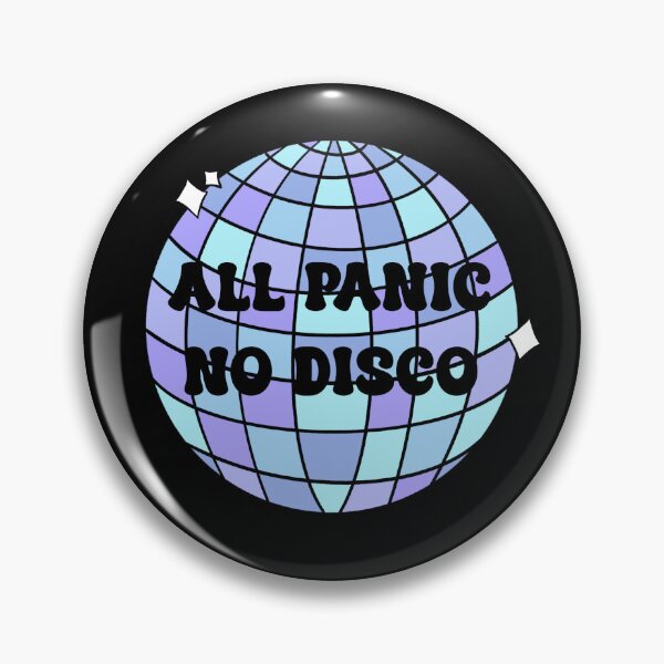 Item preview, All panic, no disco designed and sold by FindingYourSoul.