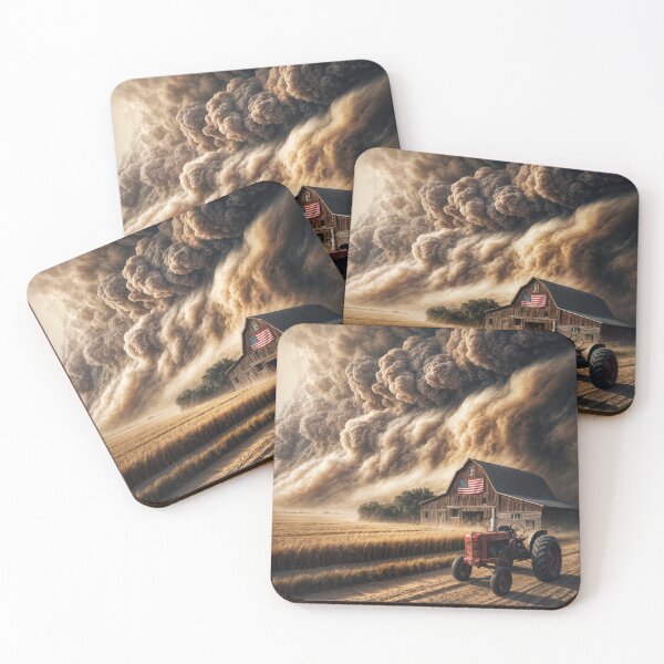Item preview, Midwest Great Plains Dust Storm designed and sold by Maria Dryfhout.