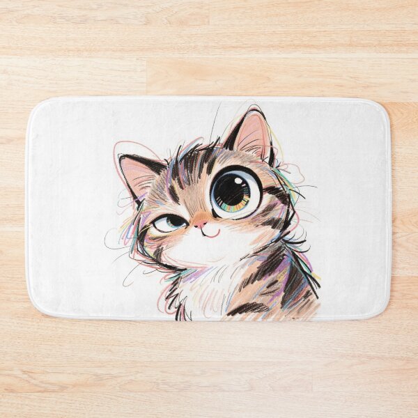 Item preview, winking kitty2 designed and sold by artsmeow.