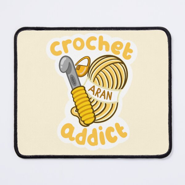 Item preview, Crochet Addict designed and sold by SimplyCraftsBySam.