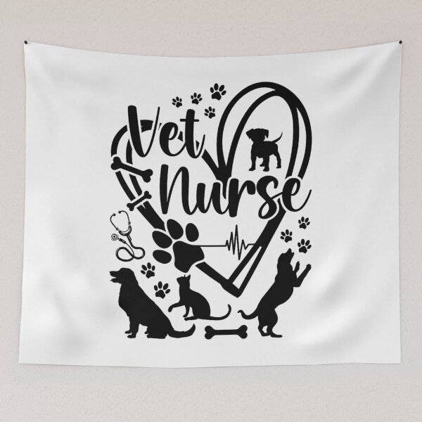 Item preview, veterinary nurse veterinary assistant designed and sold by AddlPoolart.