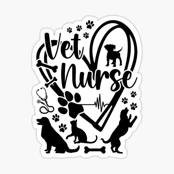 Item preview, veterinary nurse veterinary assistant designed and sold by AddlPoolart.