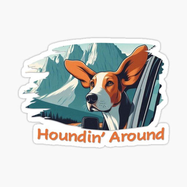 Vista previa del artículo con la obra «Foxhound Colorado Vibin'», diseñado y vendido por mattmaker.