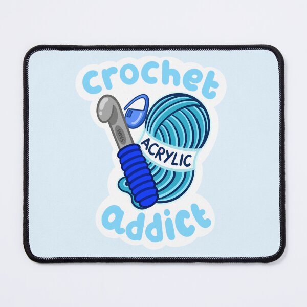 Item preview, Crochet Addict designed and sold by SimplyCraftsBySam.