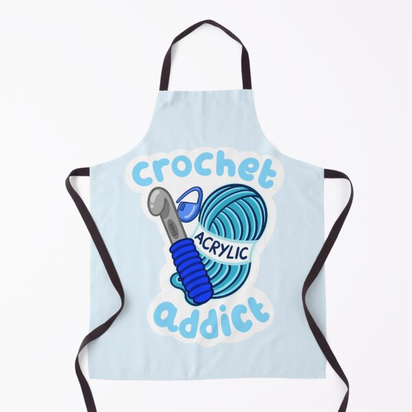 Item preview, Crochet Addict designed and sold by SimplyCraftsBySam.