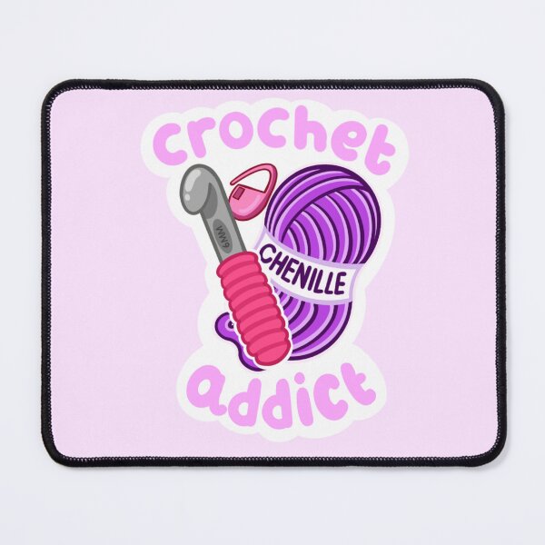 Item preview, Crochet Addict designed and sold by SimplyCraftsBySam.