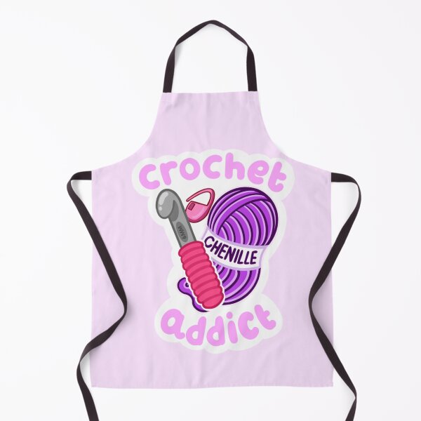 Item preview, Crochet Addict designed and sold by SimplyCraftsBySam.