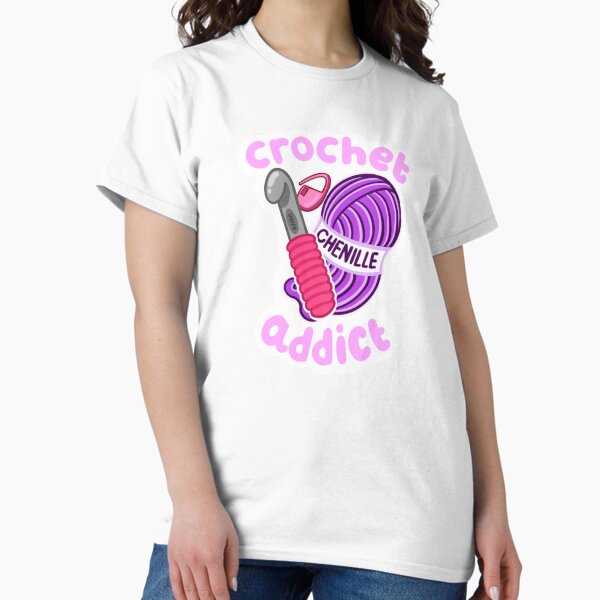 Item preview, Crochet Addict designed and sold by SimplyCraftsBySam.