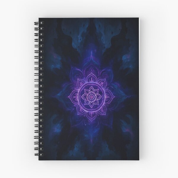 Item preview, Sacred Radiance: Violet Mandala in the Void designed and sold by AbstractAnom.