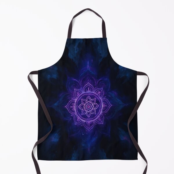 Item preview, Sacred Radiance: Violet Mandala in the Void designed and sold by AbstractAnom.