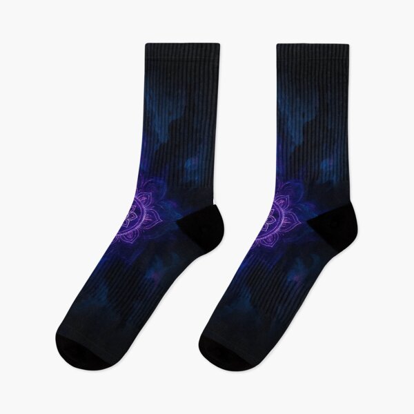 Item preview, Sacred Radiance: Violet Mandala in the Void designed and sold by AbstractAnom.