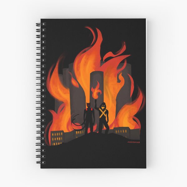 Item preview, Let the city burn designed and sold by Maybeemaud.