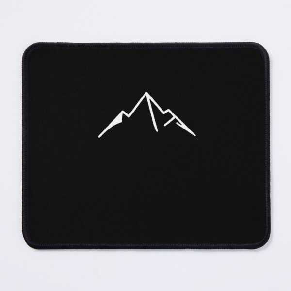 Item preview, Abstract Mountain Peak - Minimalist Geometric Icon designed and sold by Negative Space Art.