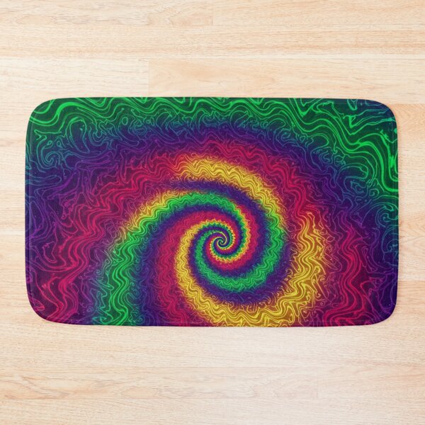Item preview, Spiral Kaleidoscope of Intense Colors designed and sold by JonelleTshirts.