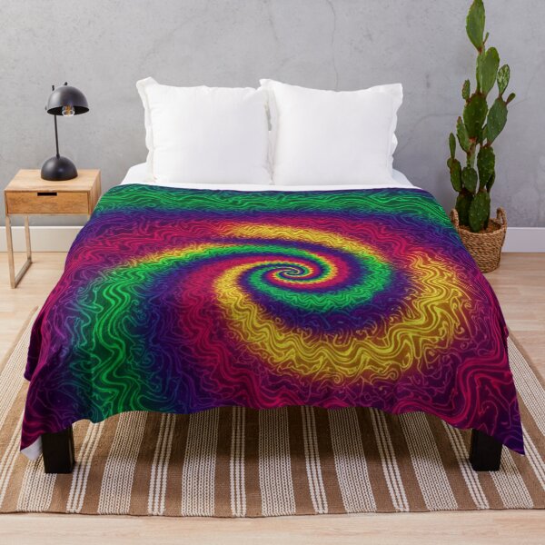 Item preview, Spiral Kaleidoscope of Intense Colors designed and sold by JonelleTshirts.