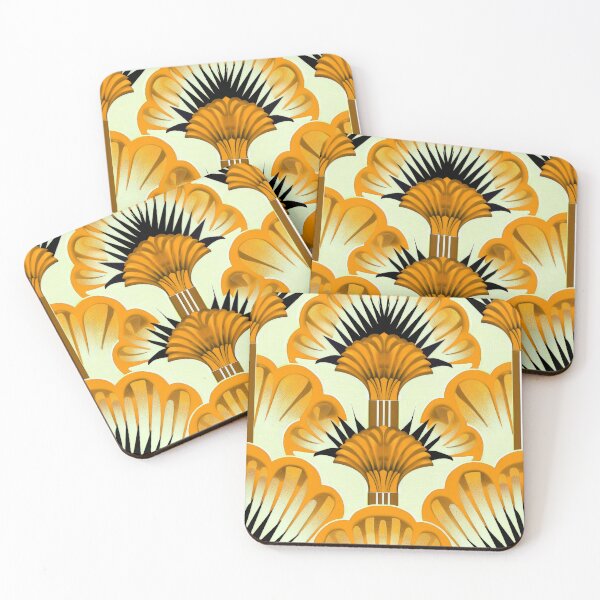 Item preview, Yellow Feather Fans designed and sold by Meeheemaha.