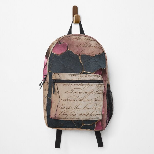 Item preview, Antique Script – Cracked Texture with Elegant Handwriting designed and sold by sneidere9dace.