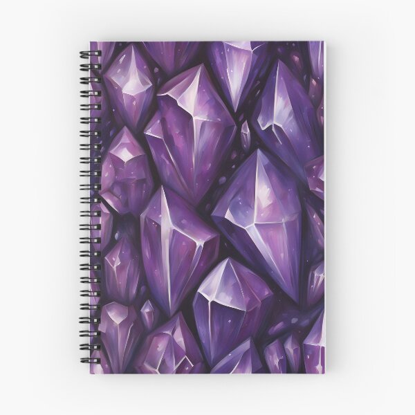 Item preview, Purple Amethyst Crystals designed and sold by CalmnessbyChoice.