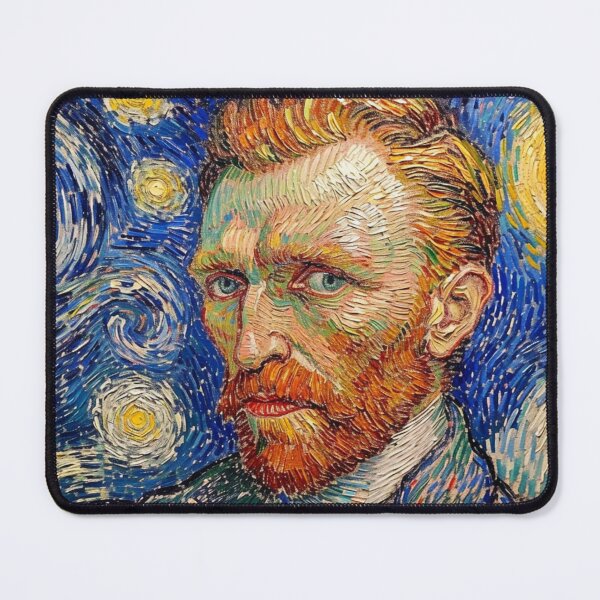 Item preview, Vincent Van Gogh, Pointillism Art designed and sold by Myra365Art.