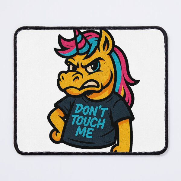 Item preview, Grumpy Unicorn – Don’t Touch Me Attitude designed and sold by VIBE CRAFT STUDIO.