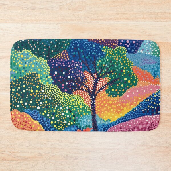 Item preview, Pointillism Landscape designed and sold by Myra365Art.