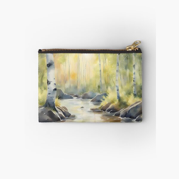 Item preview, Peaceful Birch Creek designed and sold by CalmnessbyChoice.