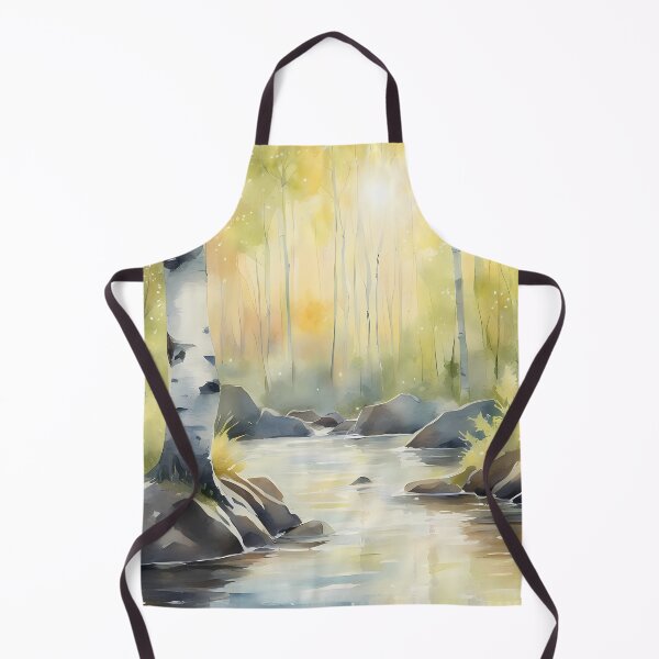 Item preview, Peaceful Birch Creek designed and sold by CalmnessbyChoice.