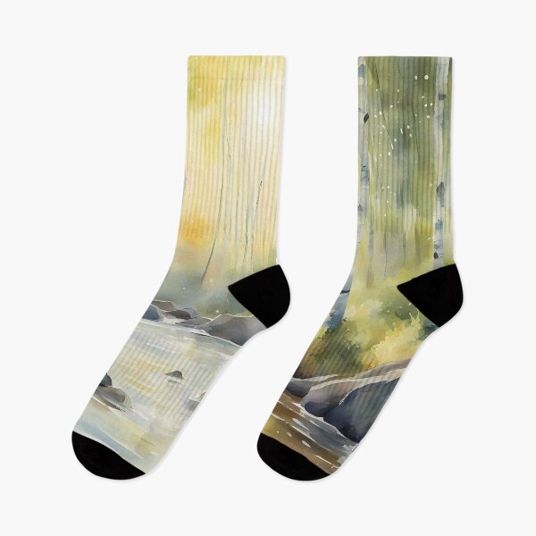 Item preview, Peaceful Birch Creek designed and sold by CalmnessbyChoice.