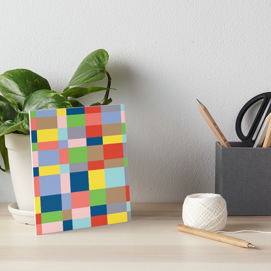 Item preview, Art Board Print designed and sold by Patterns-2024.