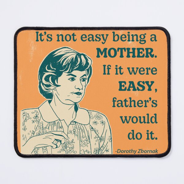 Item preview, It's Not Easy Being a Mother Golden Girls designed and sold by Gems-Canvas.