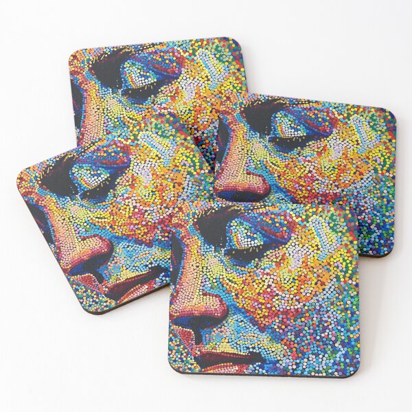 Item preview, Pointillism Face designed and sold by Myra365Art.