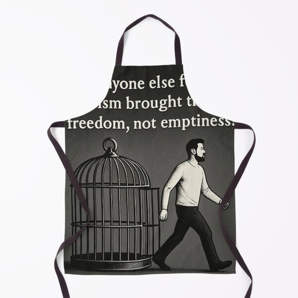 Item preview, Atheism Brought Me Freedom, Not Emptiness designed and sold by LOGOSINTERIUM.