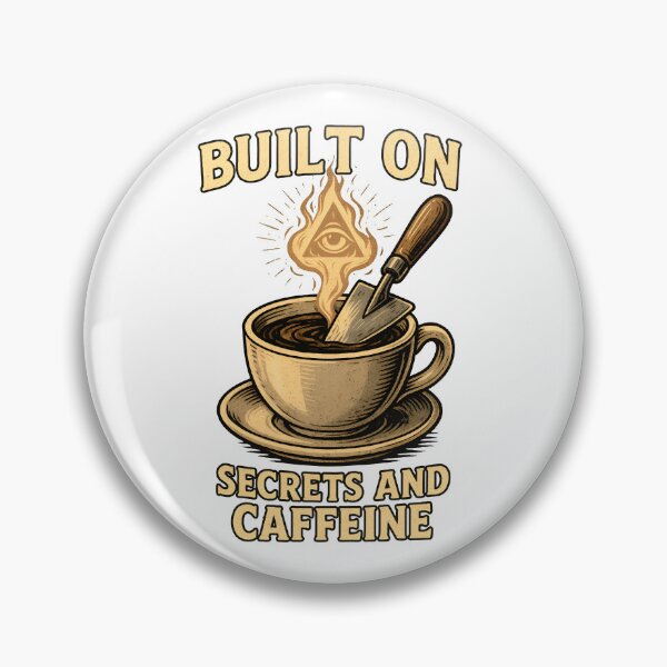 Item preview, Secrets and Caffeine designed and sold by GnosisWear.