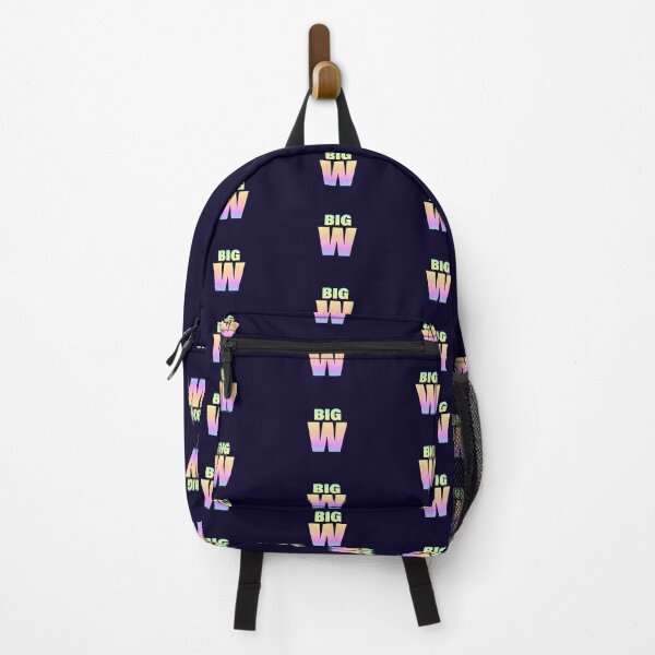 Item preview, Big W in Neon Gradient designed and sold by Memes N Lore .
