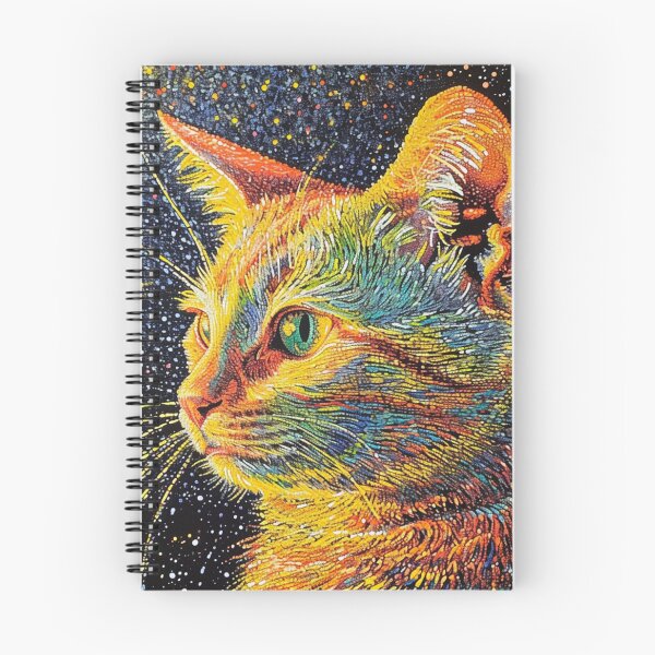 Item preview, Pointillism Image of Cat designed and sold by Myra365Art.