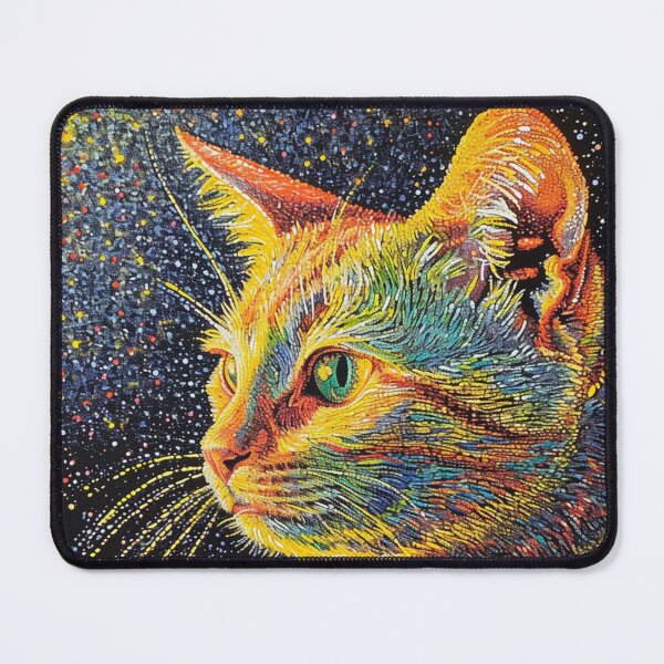 Item preview, Pointillism Image of Cat designed and sold by Myra365Art.