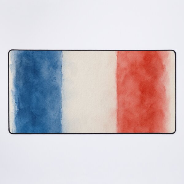 Item preview, France Flag Watercolor – Tricolor Brush Stroke Design designed and sold by PrometheusStyle.