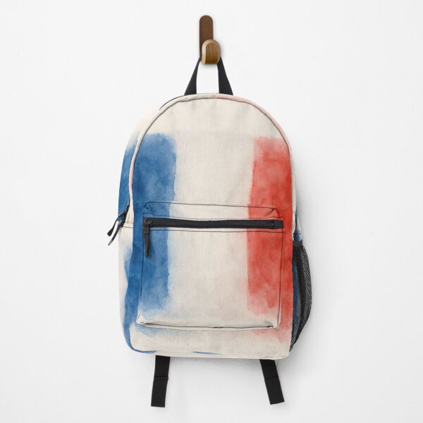 Item preview, France Flag Watercolor – Tricolor Brush Stroke Design designed and sold by PrometheusStyle.