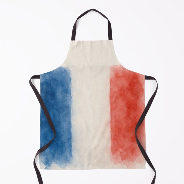 Item preview, France Flag Watercolor – Tricolor Brush Stroke Design designed and sold by PrometheusStyle.