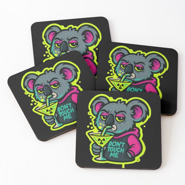 Item preview, Toxic Koala – Don’t Touch Me Vibes designed and sold by VIBE CRAFT STUDIO.