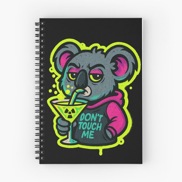 Item preview, Toxic Koala – Don’t Touch Me Vibes designed and sold by VIBE CRAFT STUDIO.