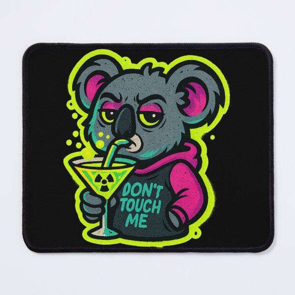 Item preview, Toxic Koala – Don’t Touch Me Vibes designed and sold by VIBE CRAFT STUDIO.