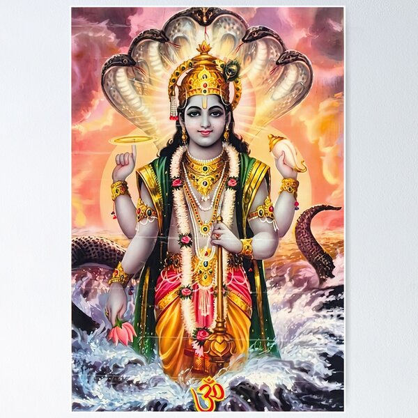Item preview, Lord Vishnu designed and sold by MorningFive.