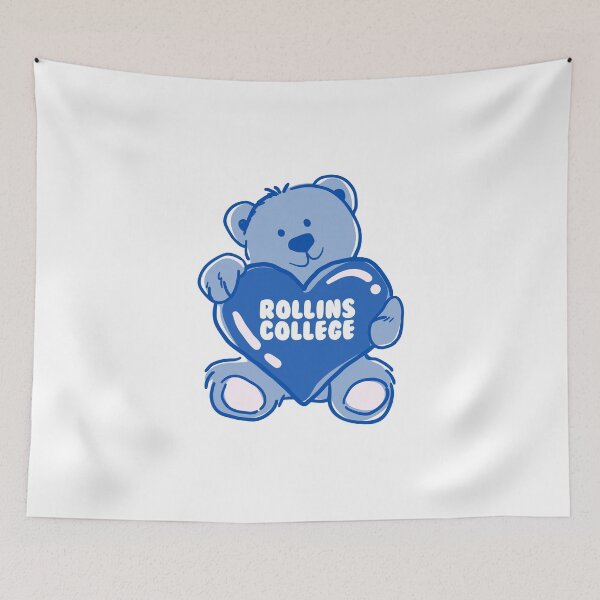 Item preview, teddy bear rollins college - baby blue custom  designed and sold by jessicaleah15.
