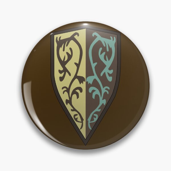Item preview, Dark Souls Grass Crest Shield simple logo designed and sold by dream-and-bass.