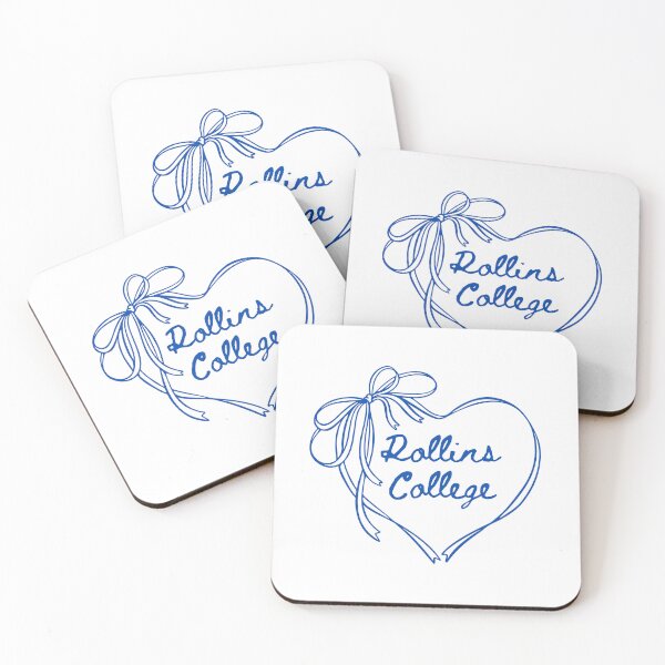 Item preview, baby blue rollins college heart and bow  designed and sold by jessicaleah15.