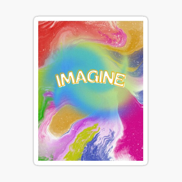 Item preview, Imagine - Colorful Abstract Dreamscape designed and sold by Leaf & Layer.