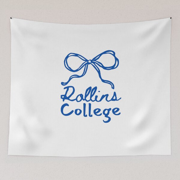 Item preview, baby blue rollins college heart and bow  designed and sold by jessicaleah15.