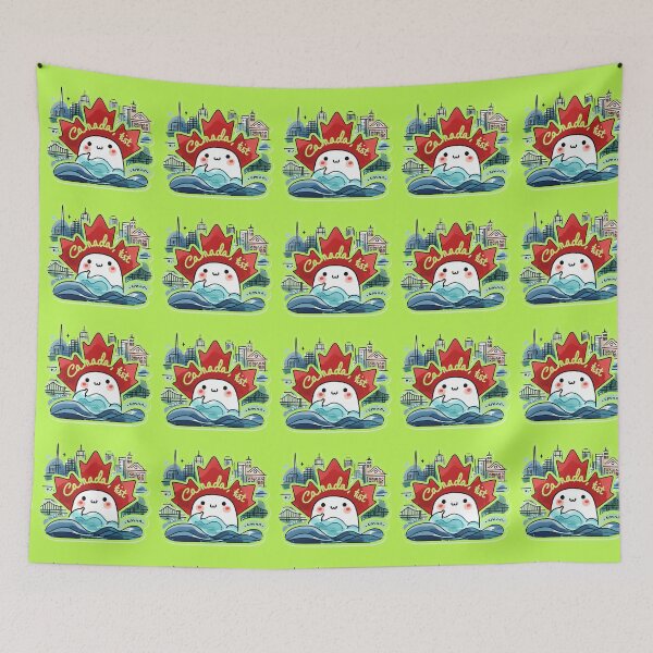 Item preview,  Canada First Maple Leaf Flag Design ,  designed and sold by PaintMeWorld.